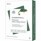 Hammermill Premium Color Copy Cover - White - 100 Brightness - 99% Opacity - Letter - 8 1/2" x 11" - 100 lb Basis Weight - Smooth - 250 / Pack - Archival-safe, Acid-free, Jam-free