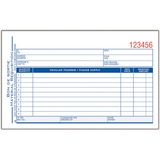 Adams Materials Requisition Form - 50 Sheet(s) - 2 PartCarbonless Copy - 4.50" x 7" Form Size - Yellow, White - Blue Cover - 1 Each