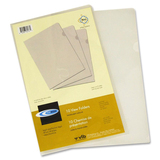 Filemode Legal Project File - 8 1/2" x 14" - Polypropylene - Clear - 10 / Pack