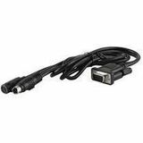 Wasp Data Transfer Cable - Data Transfer Cable for Bar Code Reader - First End: 1 x 6-pin Mini-DIN...