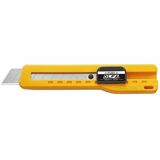Olfa 18mm SL-1 Basic Slide-Lock Utility Knife - 1 lb (453.59 g) - Sliding Lock, Durable, Interchangeable Blade, Heavy Duty, Serrated Edge, Long Lasting, Ergonomic Grip