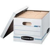 Bankers Box Stor/File Storage Box - Media Size Supported: Legal, Letter - For File - 6 / Pack