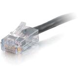 C2G-7ft Cat6 Non-Booted Network Patch Cable (Plenum-Rated) - Black