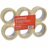 Universal+Heavy-Duty+Box+Sealing+Tape%2C+3%22+Core%2C+1.88%22+x+54.6+yds%2C+Clear%2C+6%2FPack