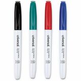 Universal+Pen+Style+Dry+Erase+Marker%2C+Fine+Bullet+Tip%2C+Assorted+Colors%2C+4%2FSet