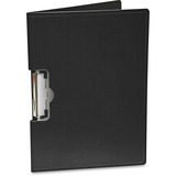 Mobile OPS Unbreakable Recycled Clipboard - 0.50" Clip Capacity - Side Opening - 8 1/2" x 11" - Black - 1 Each