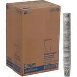 Dixie PerfecTouch 8 oz Insulated Wrapped Paper Hot Coffee Cups by GP Pro