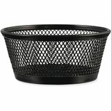 Universal+Jumbo+Mesh+Storage+Dish%2C+4.38%22+Diameter+x+2%22h%2C+Black