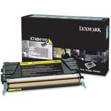 Lexmark Toner Cartridge - Laser - 10000 Pages - Yellow - 1 Each