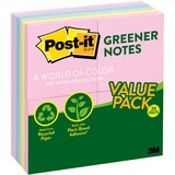 Post-it® Greener Notes Value Pack - Sweet Sprinkles Color Collection