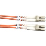 Black Box FO50-001M-LCLC Cables Om2 50/125 Multimode Fiber Optic Patch Cable - Ofnr Pvc, Lc To Lc, Orange, 1-m ( Fo50-001m-lclc Fo50001mlclc 007540341273