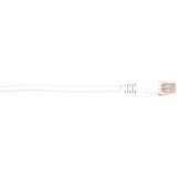 Black Box CAT5e Value Line Patch Cable, Stranded, White, 3-ft. (0.9-m), 10-Pack