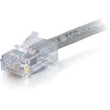 C2G 7 ft Cat6 Non Booted Plenum UTP Unshielded Network Patch Cable - Gray