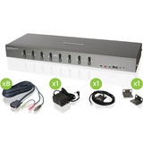 Iogear 8-Port DVI KVMP Switch Kit