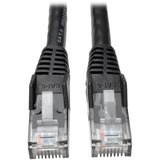Tripp Lite by Eaton Cat6 Gigabit Snagless Molded (UTP) Ethernet Cable (RJ45 M/M) PoE Black 15 ft. (4.57 m)
