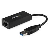 StarTech.com USB 3.0 to Gigabit Ethernet NIC Network Adapter - Add Gigabit Ethernet network connectivity to a Laptop or Desktop through a USB 3.0 port - usb 3.0 to gigabit ethernet - usb 3.0 gigabit adapter - usb 3.0 to ethernet - usb 3.0 ethernet adapter - usb 3.0 network adapter