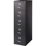 Lorell Commercial Grade 28.5'' Legal-size Vertical Files - 5-Drawer