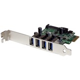 StarTech.com+4+Port+PCI+Express+PCIe+SuperSpeed+USB+3.0+Controller+Card+Adapter+with+UASP+-+5Gbps+-+SATA+Power