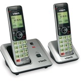 2 Handset Cordless Phone with Caller ID/Call Waiting