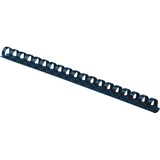 Fellowes Binding Comb - 0.3" Maximum Capacity - 20 x Sheet Capacity - For Letter 8 1/2" x 11" Sheet - Navy - Plastic - 100 / Pack