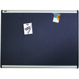 Quartet Prestige Plus Magnetic Fabric Bulletin Board, 3? x 2? - 24" (609.60 mm) Height x 36" (914.40 mm) Width - Fabric Surface - Self-healing, Durable, Magnetic - Aluminum Frame - 1 Each