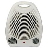 Royal Sovereign Compact Fan Heater - HFN-03 - Ceramic - Electric - 750 W to 1.50 kW - 2 x Heat Settings - 110 V AC - Portable - White