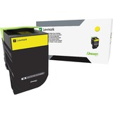 Lexmark Unison 800S4 Standard Yield Laser Toner Cartridge - Yellow - 1 Each - 2000 Pages Yellow