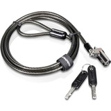 Lenovo Kensington Microsaver DS Cable Lock - Patented T-bar Lock - Steel, Plastic - 5 ft
