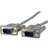 StarTech.com 6 ft VGA Monitor Cable - HD15 M/M - Display cable - HD-15 (M) - HD-15 (M) - 1.8 m - Attach a PC VGA port to a switchbox - 6ft vga cable - 6ft vga video cable - 6ft vga monitor cable -6ft hd15 to hd15 cable