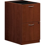 HON Pedestal File, 2 Drawers - 15.6" x 21.8"27.8" - 2 x File Drawer(s) - Square Edge - Finish: Medium Cherry