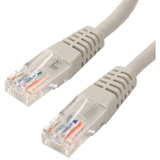 4XEM 1 ft Cat6 Grey Molded RJ45 UTP Patch Cable
