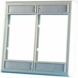 Ortronics Series II Faceplate (Dual Gang), .75