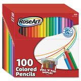 RoseArt 100 Presharpened Colored Pencil