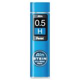 Pentel Ain Stein Mechanical Pencil Lead - 0.5 mm Point - HB - 40 / Pack