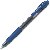 G2 1.0mm Gel Pen - Broad Pen Point - 1 mm Pen Point Size - Refillable - Retractable - Blue Gel-based Ink - Clear Barrel - 1 Each
