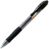 G2 1.0mm Gel Pen - Broad Pen Point - 1 mm Pen Point Size - Refillable - Retractable - Black Gel-based Ink - Clear Barrel - 1 Each