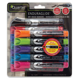 Quartet EnduraGlide Dry-erase Marker - Bold Marker Point - Assorted - 12 / Pack
