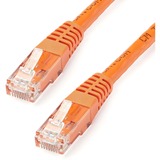 StarTech.com+25ft+CAT6+Ethernet+Cable+-+Orange+Molded+Gigabit+-+100W+PoE+UTP+650MHz+-+Category+6+Patch+Cord+UL+Certified+Wiring%2FTIA