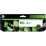 HP 971XL (CN626AM) Original High Yield Inkjet Ink Cartridge - Single Pack - Cyan - 1 Each - 6600 Pages