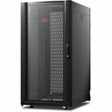 APC NetShelter AV, Server Rack Enclosure, 24U, 10-32 Threaded Rails, Black, 1199H x 600W x 806D mm
