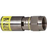 Klein Tools Universal F Compression Connector - RG6/6Q (10-Pack)
