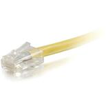 C2G 25 ft Cat6 Non Booted UTP Unshielded Network Patch Cable - Yellow