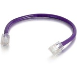 C2G 9 ft Cat6 Non Booted UTP Unshielded Network Patch Cable - Purple
