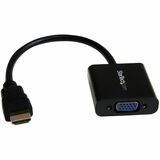 StarTech.com HDMI to VGA Adapter - 1080p - 1920 x 1080 - Black - HDMI Converter - VGA to HDMI Monitor Adapter