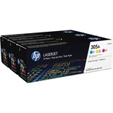 HP+305A+CYM+%28CF370AM%29+Original+Laser+Toner+Cartridge+-+Tri-pack+-+Cyan%2C+Magenta%2C+Yellow+-+3+%2F+Carton