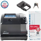 Pyramid Time Systems 3600SS Time Clock and Document Stamp