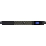 Eaton 5P UPS 750VA 600W 120V Line-Interactive UPS, 5-15P, 5x 5-15R Outlets, True Sine Wave, Cybersecure Network Card Option, 1U