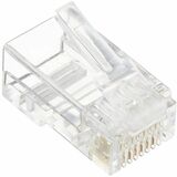 4XEM 100 Pack Cat5E RJ45 Modular Ethernet Plugs for Stranded or Solid CAT5E Cable