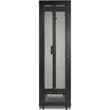 NetShelter SV 48U 600mm Wide x 1200mm Deep Enclosure with Sides Black