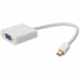 AddOn - Accessories Mini-Displayport to VGA White Adapter Cable - Male to Female